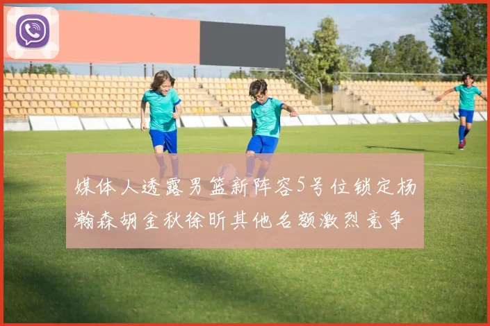 媒体人透露男篮新阵容5号位锁定杨瀚森胡金秋徐昕其他名额激烈竞争